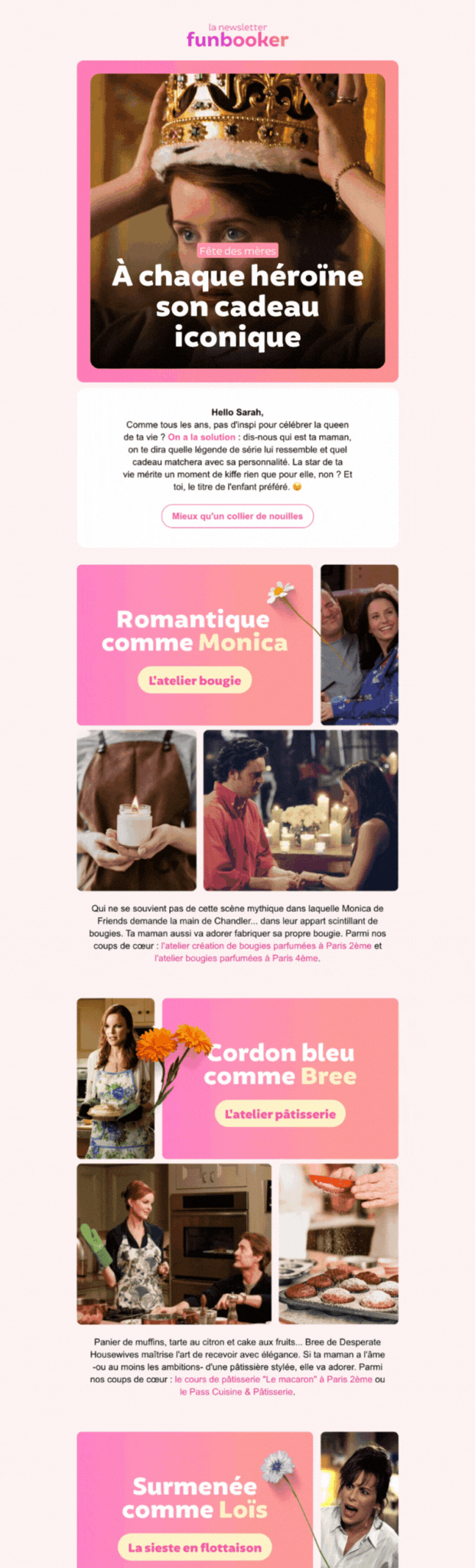 Newsletter Funbooker